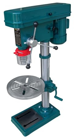 Neilsen CT3824 16mm 550W Pillar Drill Bench Drill Press 230V 16 Speed MT2 B16 Chuck 3–16mm 80mm Drilling Depth