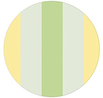 Grün gelbe, feine Streifentapete Eleganz - Vliestapete Streifen - Klassische gestreifte Wanddeko - Klassische GMM Wandtapete als Wand Dekoration für edle Wohnakzente (Höhe 3m Breite 46,5cm)