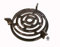 Becker Design® Wok- & Pfannenhalter (Aufsatz) für Feuerplatte ⌀ 20cm (MADE IN EUROPE) - Grillaufsatz & Grillrost für Feuertonne & Kugelgrill (rund) legierter Stahl mit abnehmbaren Rost (Zubehör)