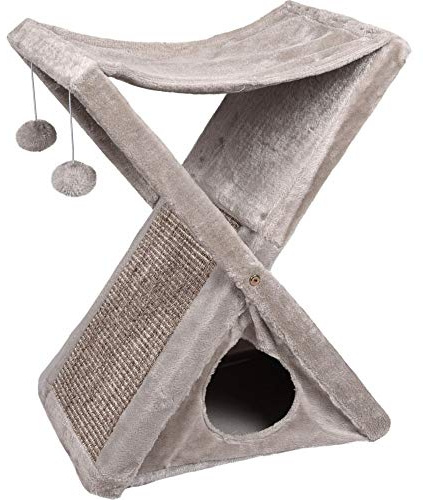 Flamingo KRATZMÖBEL Greta FALTBAR GRAU 53,5X34,5X60,5CM