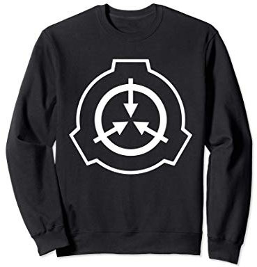SCP Foundation White Logo Sweatshirt