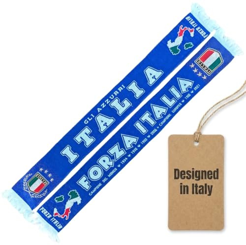 Italien Schal alle Weltmeister-Titel, Europameister-Titel (Strickschal)