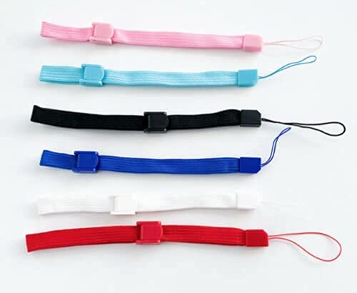 GGZone 6 correas de muñeca de cuerda de mano para mando a distancia Wii PSP DS 3DS