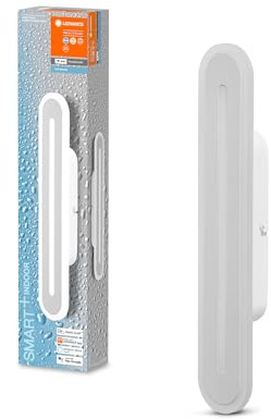 LEDVANCE Smart LED Badezimmerlampe white, 1600LM, 3000-6500K, 400mm x 70mm, IP44, Orbis Bath Wandleuchte, Badezimmerleuchte mit Wifi Technologie, dimmbar, steuerbar über App und Sprachassistenten