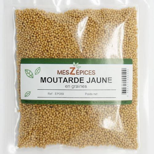 Moutarde jaune en graines