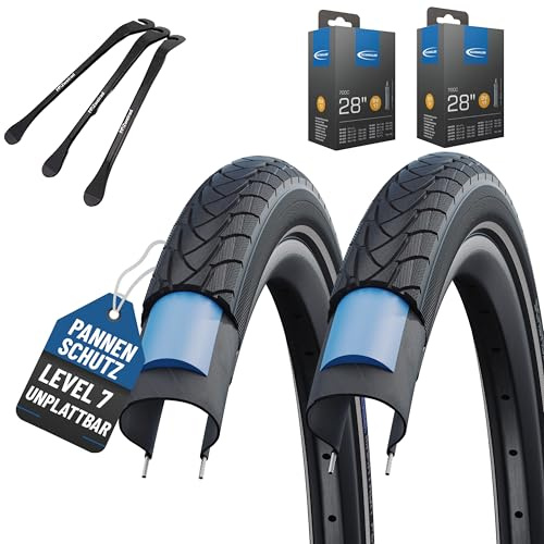 Schwalbe 2er Set Marathon Plus Reifen 28 Zoll Reflex - E-Bike Bereifung