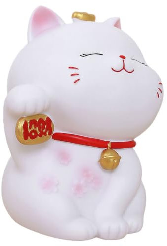 Garneck Glückskatze Spardose Japanische Winkekatze Spardose Maneki Neko Kinder Sparbüchse Restaurant Hotel Piggy Money Bank Katze Jungen Mädchen Wohnzimmer Tischdeko Büro Feng Shui Deko