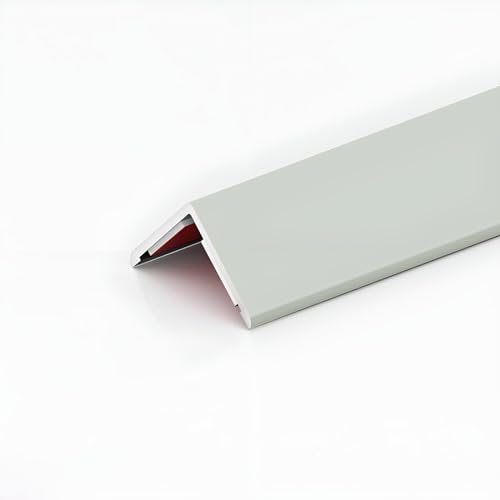 Kantenschutzprofil Aus Aluminiumlegierung Selbstklebender Eckenschutz & Winkelprofil Für Eine Sichere Und Elegante Lösung In Küche, Kinderzimmer Und Werkstatt(Elfenbeinweiß,Breite 2.5 cm)
