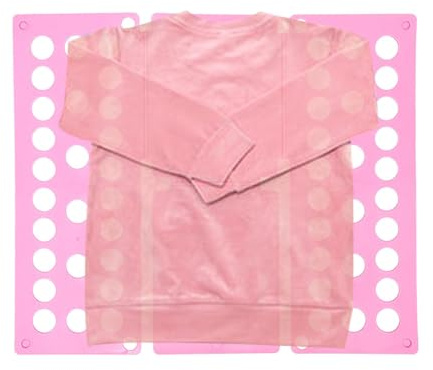 T Shirt Klappbrett - Kinder Und Erwachsen Faltbrett Falthilfe | Wäsche Organizer Einfach Und Schnell Zu Falten | Faltbrett Falthilfe Für Kleidung Wäschefalter | Einfaches Und Schnelles Faltbrett