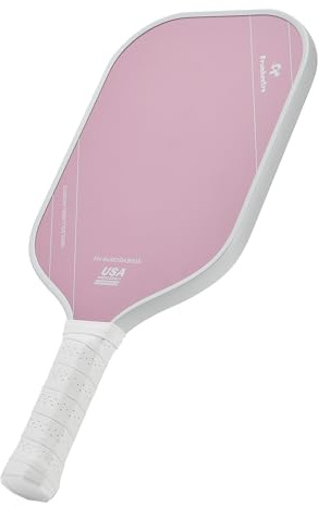FH-500 T700 Pickleball Racket, 14MM Thick Two-Handed Offensive Pickleball Racket, Speed and Control (Pink)