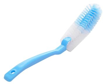 HAMPPLIES Long Bottle Brush Cleaner Flexible Nylon Fiber Bristles Plastic Handle 30.5cm Suitable for Cleaning Inner Wall Water Bottles Cups Kitchen Use Random Color