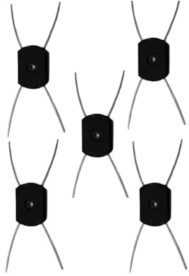 AOIUU Testina di Ricambio for tagliabordi Elettrico a Batteria Fit for Eater(5Pcs)