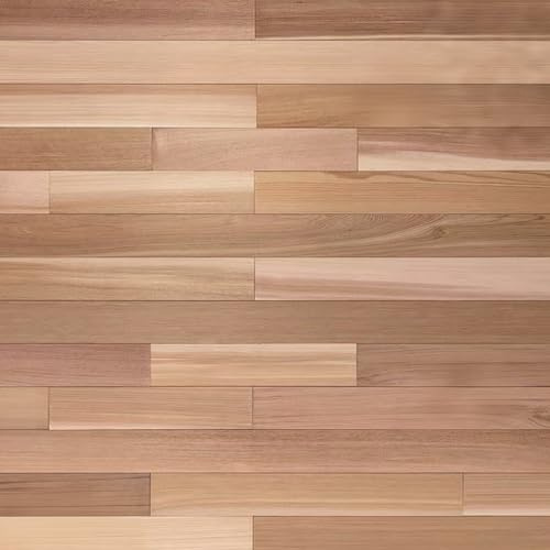 Western Red Cedar T & G Cladding Wall Panels, 5.3 Wx12-55 L Wood Planks Accent Wall Panels for Interior Decor Exterior Ceiling Decor (21Sq Ft)