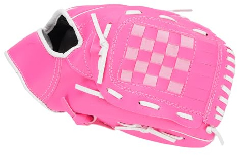 Diyeeni Baseballhandske, Ergonomisk Palmpassning Av Andningsträning Baseballhandske Läder Stärkta Dubbla Sömmar Lätt för Vuxna för Skolan (10.5 tum)