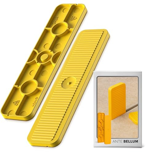 Abstandshalter Kunststoff 4 mm - 100 Stk Unterlegplatten Unterlegkeile Ausgleichsplättchen Kunststoffkeile für Fenster, Laminat & Möbel - Verglasungsklötze Unterlegklötze Kunststoff