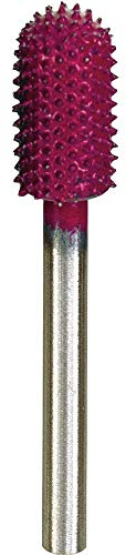 Proxxon 29060 Raspelfräser Form: Zylinder mit Rundkopf 7,5x12mm zur Holzbearbeitung, Burdeos, Acero Inoxidable