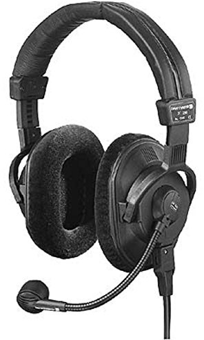 beyerdynamic DT-290-MKII-200/80 Headset mit dynamischem Hypernierenmikrofon für Rundfunkanwendungen, 80 Ohm