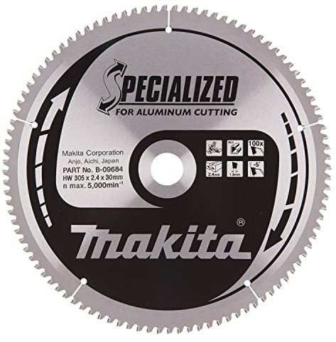Makita Specialized Sägeblatt für Gehrungssäge, Aluminium, 305 x 100 Zähne 30 mm