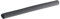 ErgoTec Unisex – Erwachsene Milano Griffbezug, Schwarz, 1000 mm lang