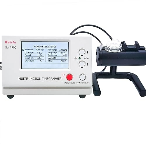 Weishi Timegrapher NO.1900 Watch Timing Machine Multifunction Tester Repair Tools