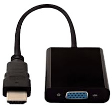 V7 HDMI TO VGA Black Adaptor CABL