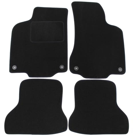 J&J AUTOMOTIVE Velours Fußmatten Volkswagen Polo 6N / 6N2 1994-1998 Maßgefertigt