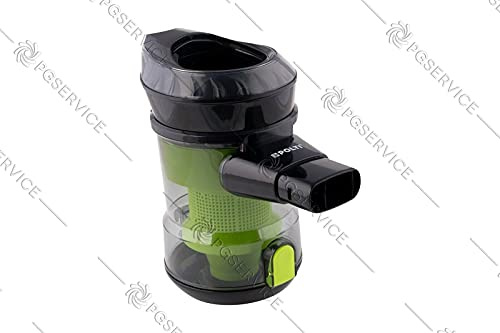 Polti Envase Tanque Polvo Tapa Escoba Forzaspira Slim SR110 Verde