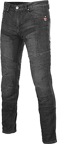 Büse Dayton Motorrad Jeans, schwarz (stone), Short 44