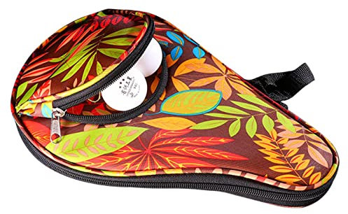 Tasche für Tischtennisschläger | sturzsichere Aufbewahrung für Tischtennisschläger | Sportliebhaber Sportzubehör Tasche zum Schutz von Schlägern und Bällen für Studenten, Tischtennisliebhaber