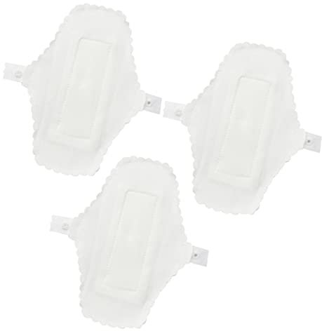 3-teiliges Set Waschbare Wiederverwendbare Slipeinlagen Für Damenbinden Weiche Baumwollbinden Menstruationspads Einfach Zu Befestigen