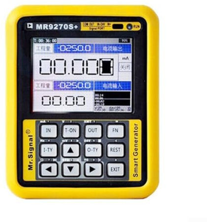Generador de señal multifuncional, generador de señal de corriente de voltaje, generadores de funciones de mano Calibración Voltaje de corriente Termopar (MR9270S+)