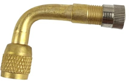 Auto-Reifenverlängerung, Luftadapter – Ventilverlängerung, Reifenvorbau-Verlängerung, tragbares Autoreifen-Radventil mit 90-Grad-Biegung, Auto-Ventilschaftadapter für Roller, Autos