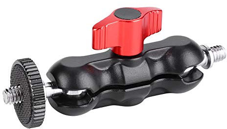 Braccio Magico con Testa a Sfera, Pulsante Articolato Bracci Magici da 1/4 di Pollice per Fotocamera