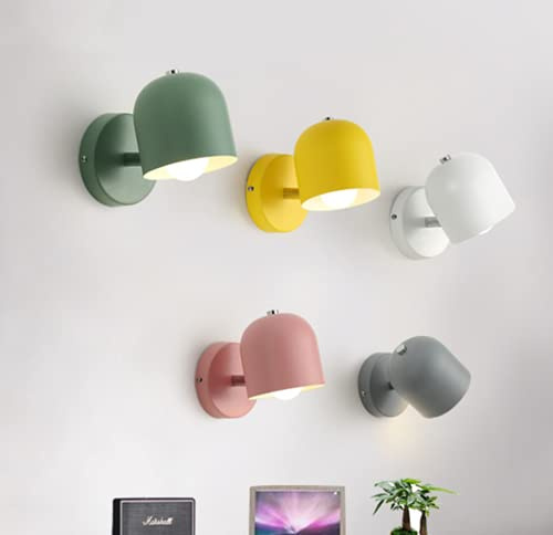 SSNCcNC Vert, Nordique Applique Minimaliste chambre Lampe de chevet Liseuse À l'intérieur Créatif Applique salon Espace de travail moderne Escaliers Eclairage mural fer à repasser