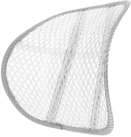 Ipetboom Almohadilla Soporte Lumbar Malla Transpirable Verano, Cojín Masaje Ergonómico para Asiento Coche, Respaldo Cómodo para Conductor, Accesorio Automotor Versátil Color Aleatorio