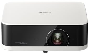 Epson Lifestudio Pop Full HD Personal Lifestyle Projector, 700 Lumens of Color and White Brightness, Sound by Bose Technology, Google TV, 3-Chip 3LCD Triple Core Engine, Epson Projection Studio App