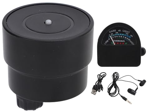 Detector de Fugas de Agua Subterránea, Alta Sensibilidad, Amplificador de Sonido con Pantalla de Espectro - Detección Precisa, Tecnología Avanzada, Ideal para Paredes y Piscinas