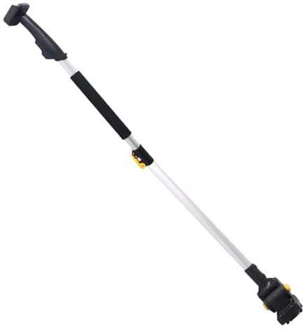 Asta Telescopica per Forbici Potatura a Batteria, Asta Telescopica Allungabile per Cesoie Motosega a Batteria, Asta di Prolunga da 2 Metri Regolabile