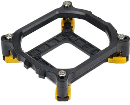 DIEKE Support de dissipateur thermique CPU avec 8 vis pour cartes mères 115X 1366 2011 Matériel de montage Accessoires de refroidissement Support de ventilateur CPU