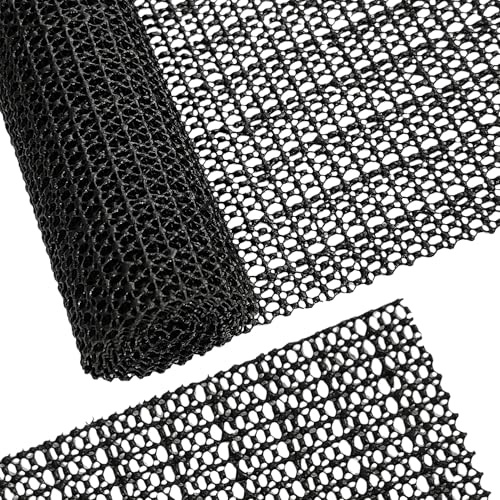 Alfombra antideslizante de 100 x 140 cm, lavable e impermeable, perfecta para cajones, estantes, bandejas, mesas y utensilios, alfombra negra versátil para uso doméstico