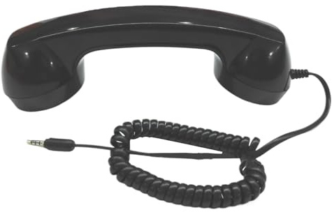 Jsnwernb Retro Telephone Combiner, Fixed Phone Line Adapter - Retro Phone Receiver | For Nostalgic Home Decoration, Theme Party, Game Accessory, Place Of