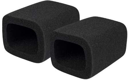 carotoe Precisely Microphone Sponge for C414 Durability Washable and Breathable Design for Pickup Spit Guard