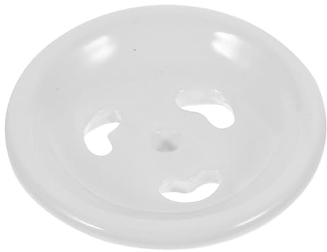 JOINPAYA Tapón para Urinario de Cerámica Accesorio de Baño Antisalpicaduras Cubierta Filtro Rejilla para Urinario Masculino Diseño Liso y Duradero para Evitar Obstrucciones