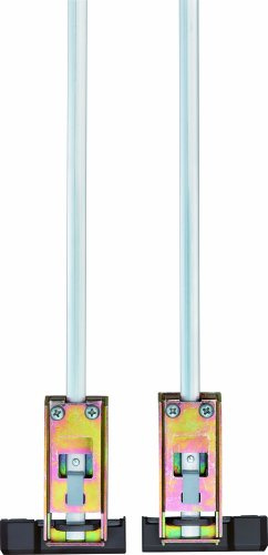 ABUS Doppelschließblech DSB550 für Fensterschloss FOS550, braun, 20212