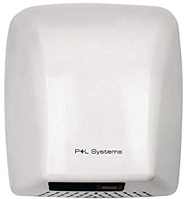 T-Series 2100 Hand Dryer White 260X220X190mm 2.1kW Warm Air