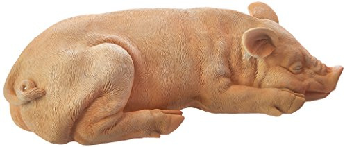 Design Toscano Gartenfigur Piggy: Sandman