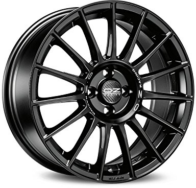Oz SUPERTURISMO LM matt black silver Lettering 8 x 18 ET50 5 x 120 Leichtmetallfelge