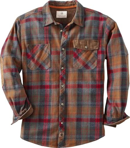 Legendary Whitetails mäns hamn tungvikt vävd skjorta button-down skjorta