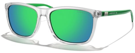 MERRY'S Unisex Polarized Aluminum Sunglasses Vintage Sun Glasses For Men/Women S8286