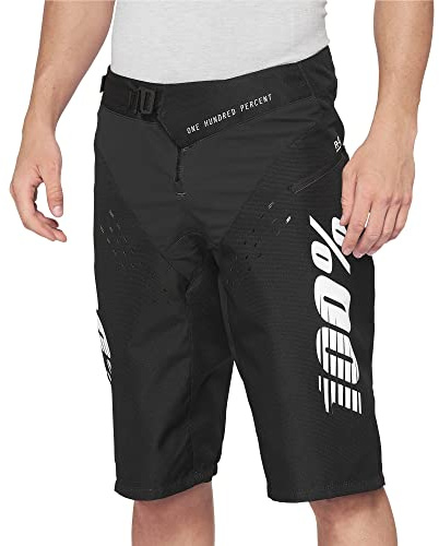 100% MTB WEAR Unisex R-core Shorts Schwarz 34 Hose, 28